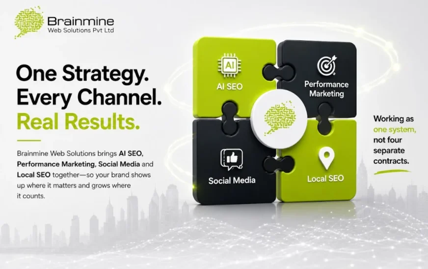 Brainmine Web Solutions Brings AI SEO, Performance Marketing, Social Media and Local SEO Together Under One Roof
